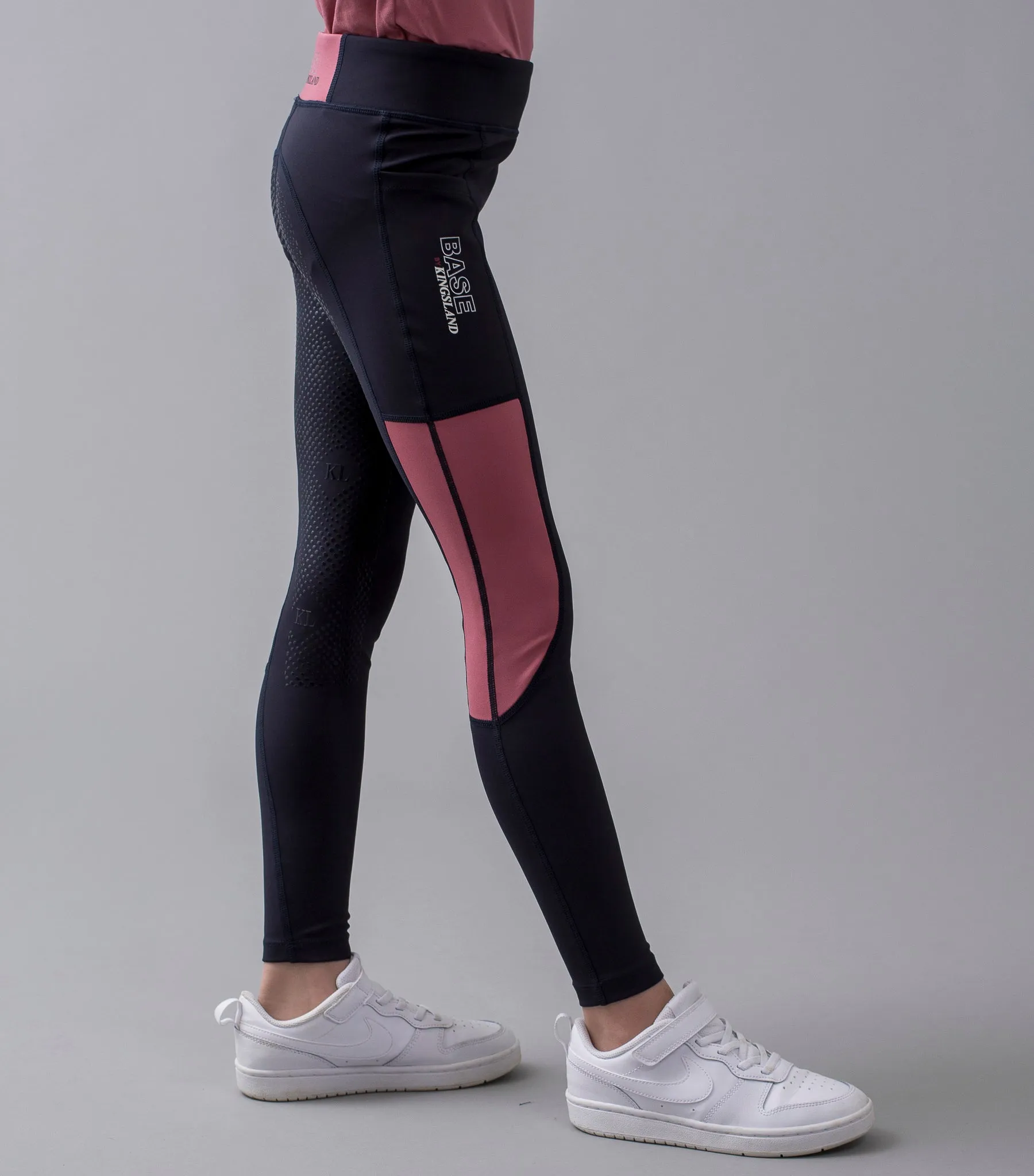 Girls F-Tec5 Full Grip Riding Tights KLMira