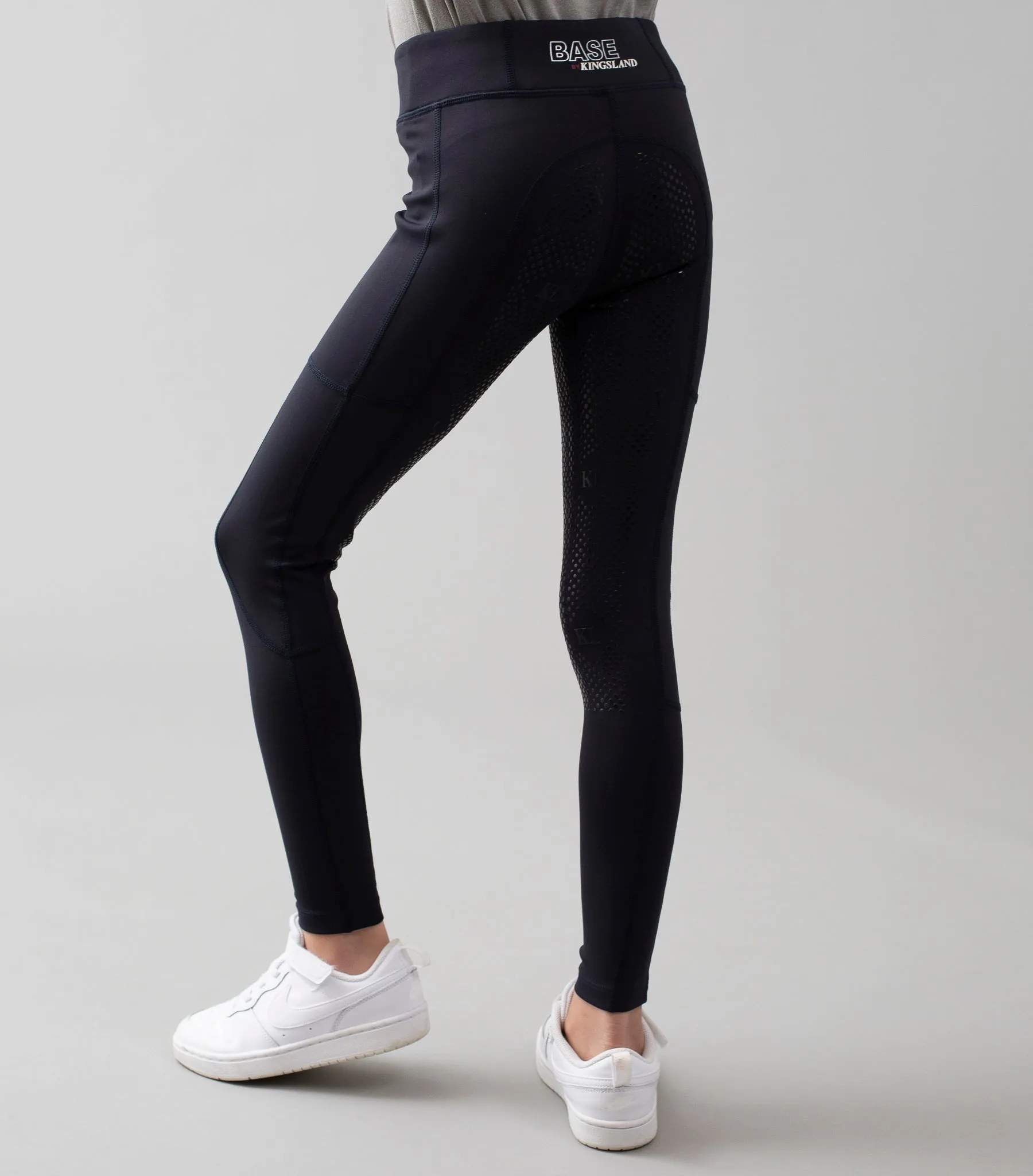 Girls F-Tec5 Full Grip Riding Tights KLMira