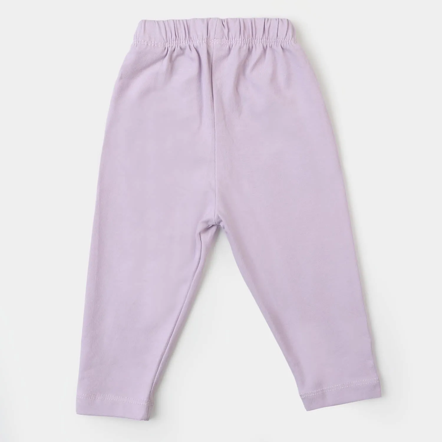 Girls Jersey Tights - Purple