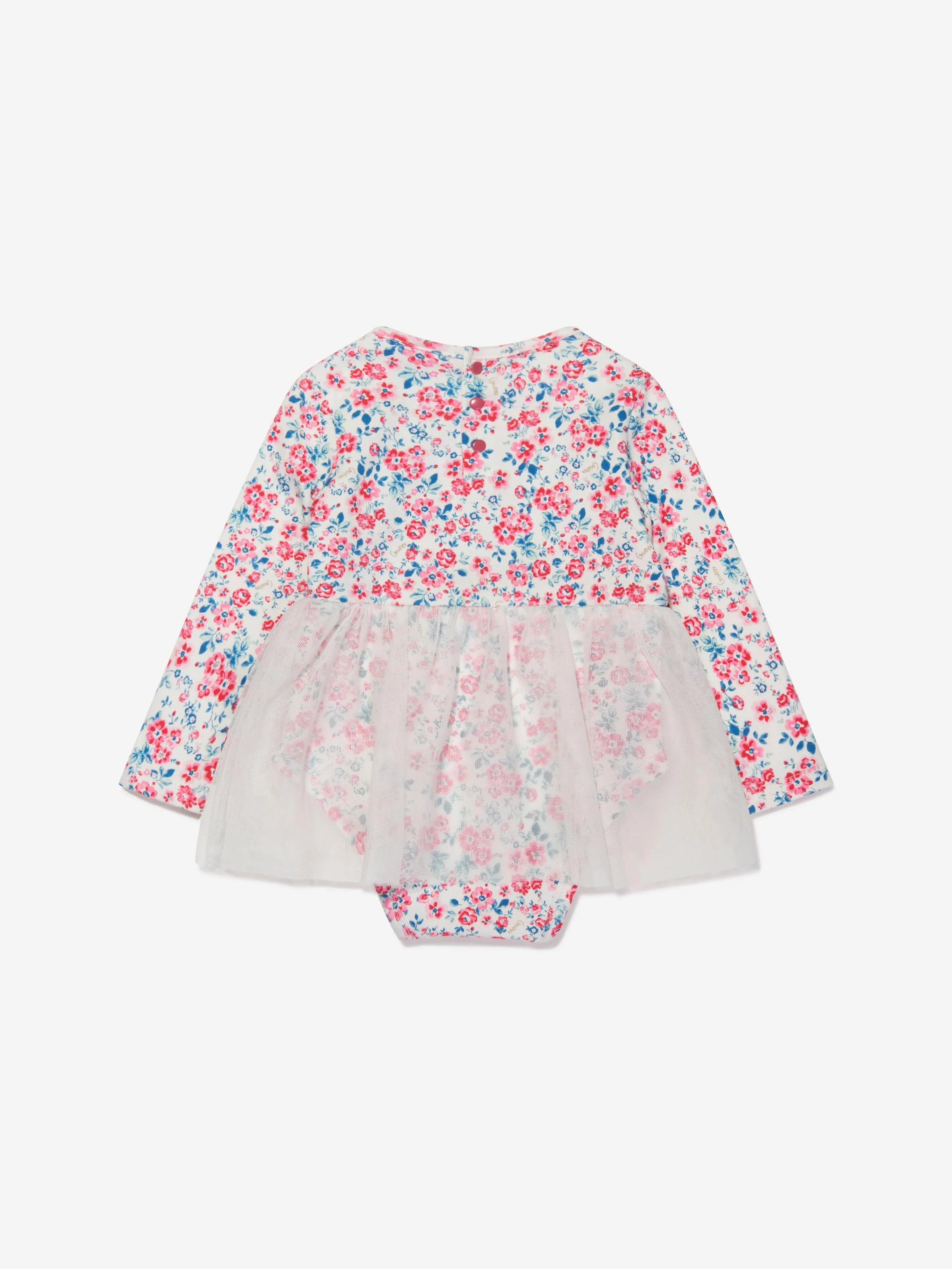 Guess Baby Girls Floral Print Bodysuit Dress