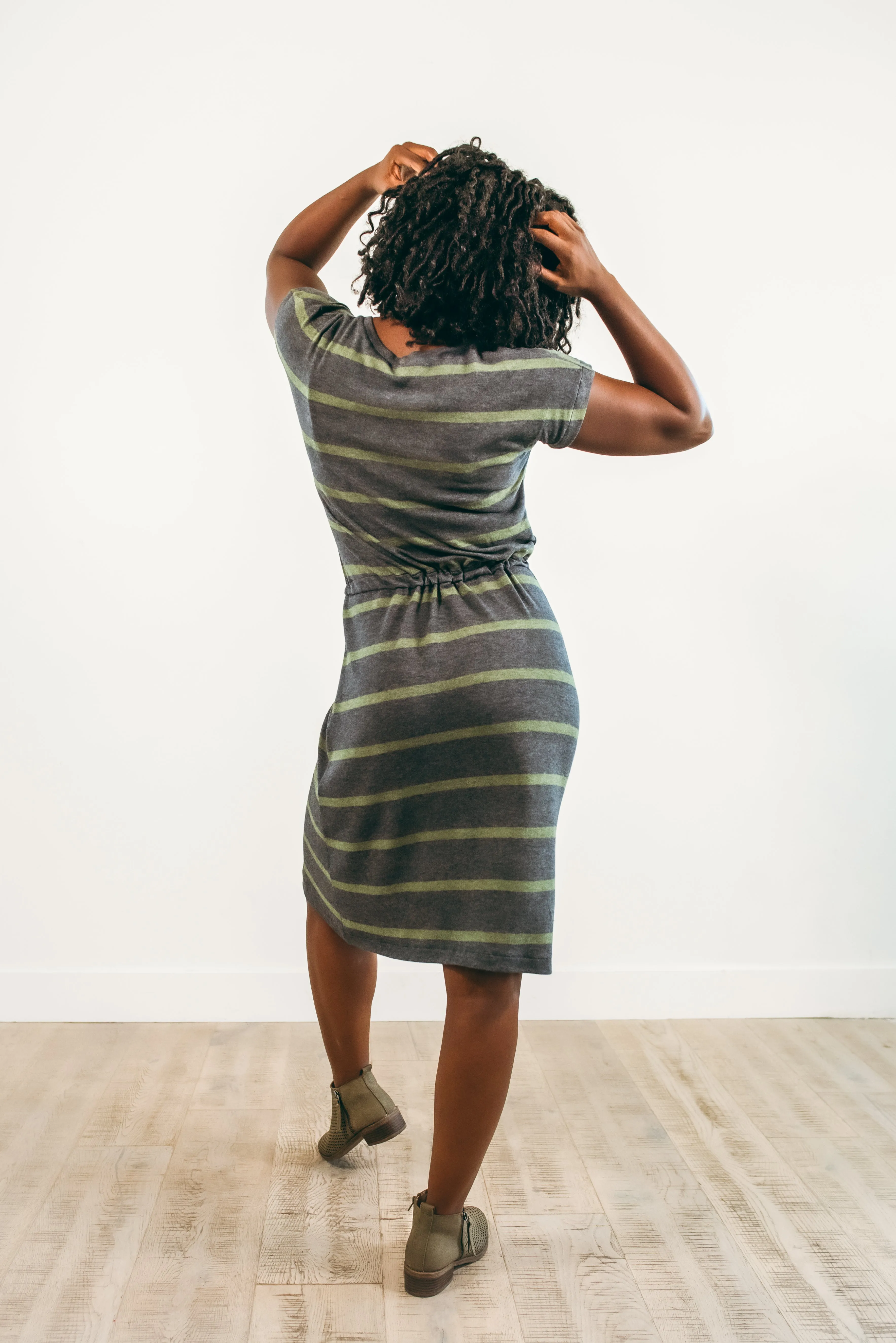 Helen Drawstring Dress