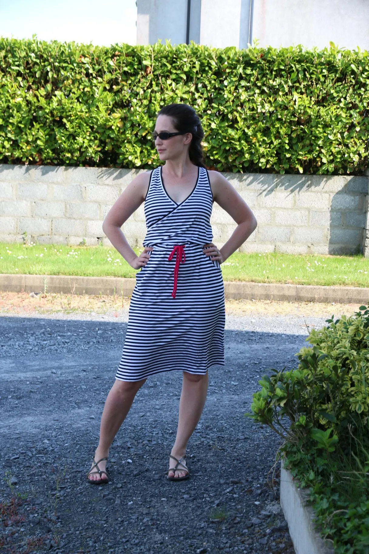 Helen Drawstring Dress