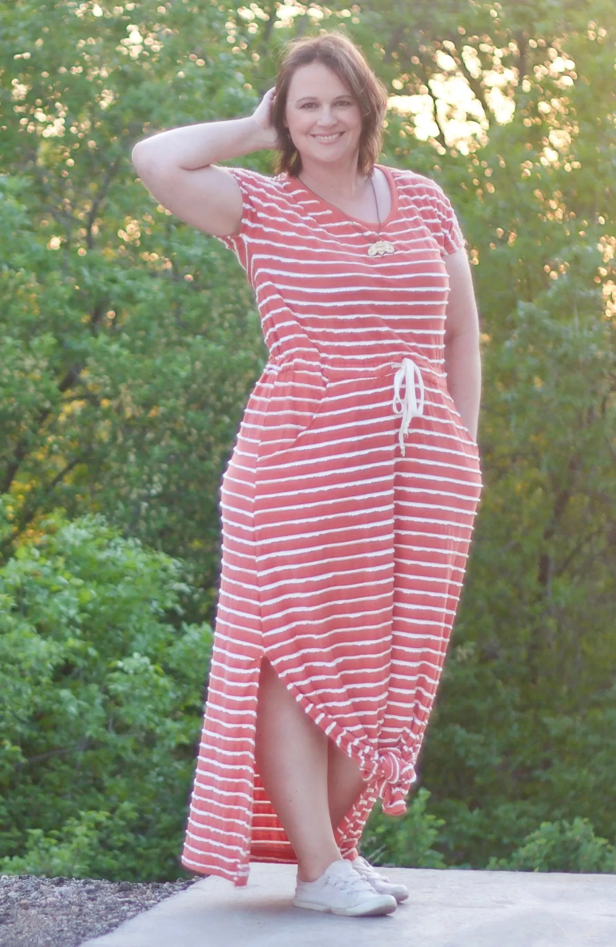 Helen Drawstring Dress