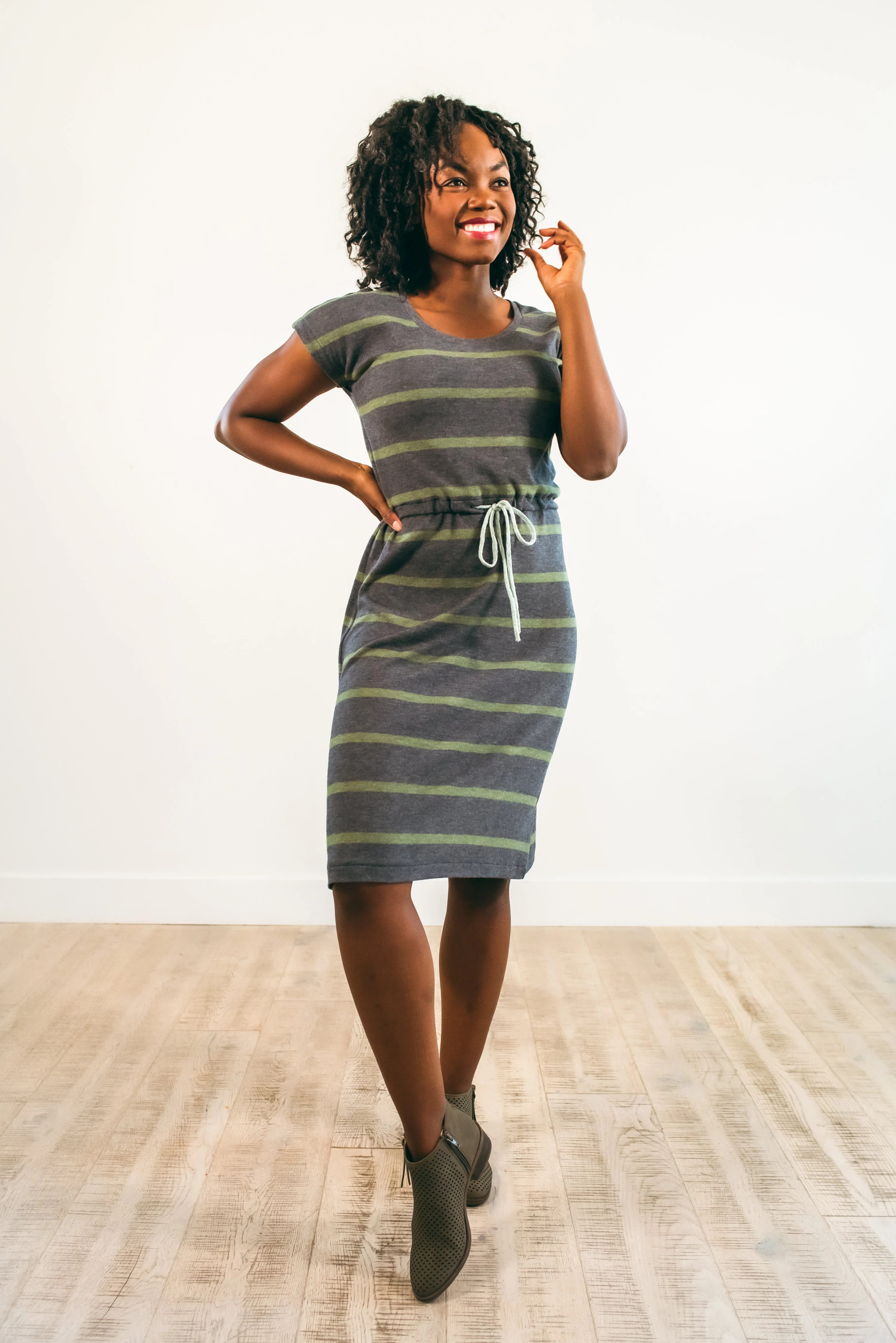 Helen Drawstring Dress