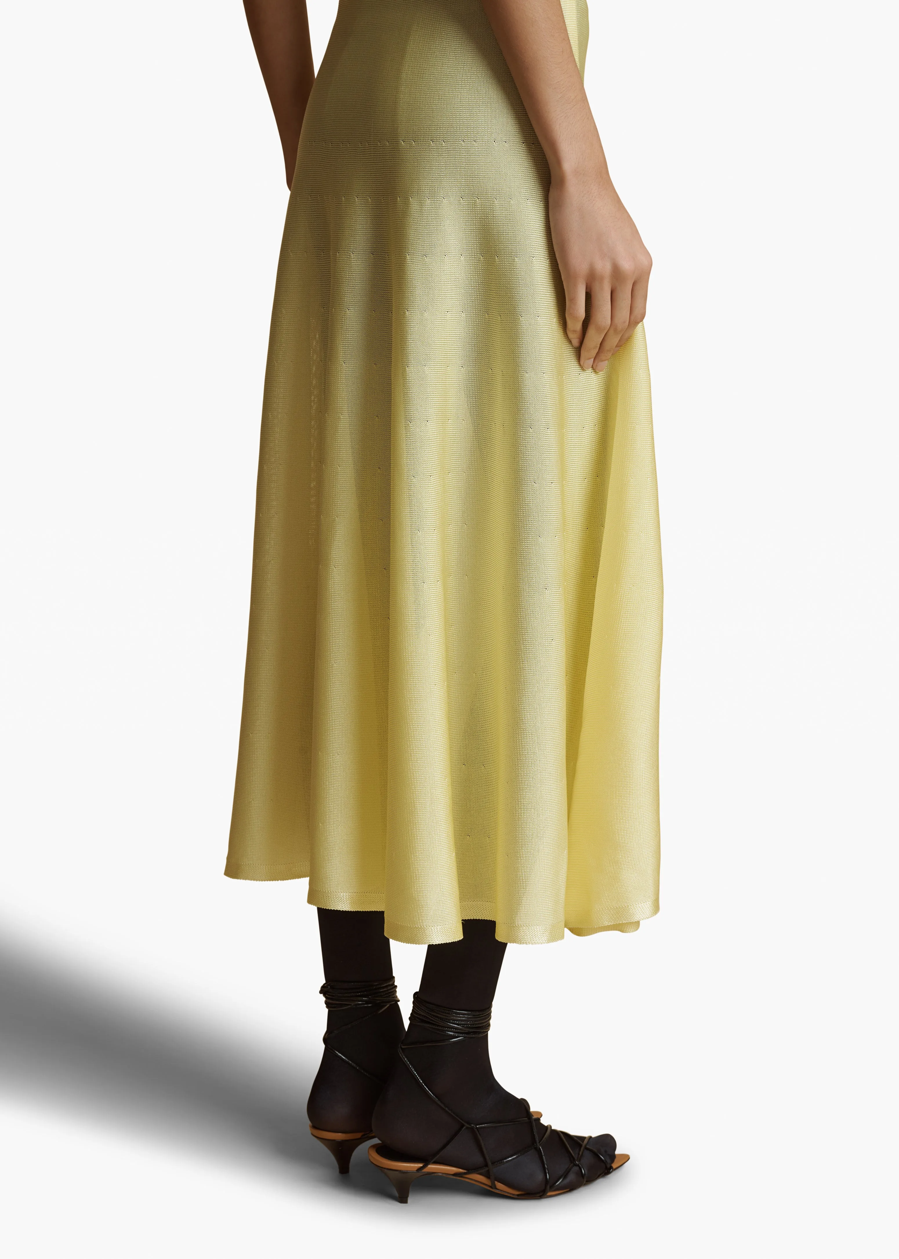 Hencil Dress in Yuzu