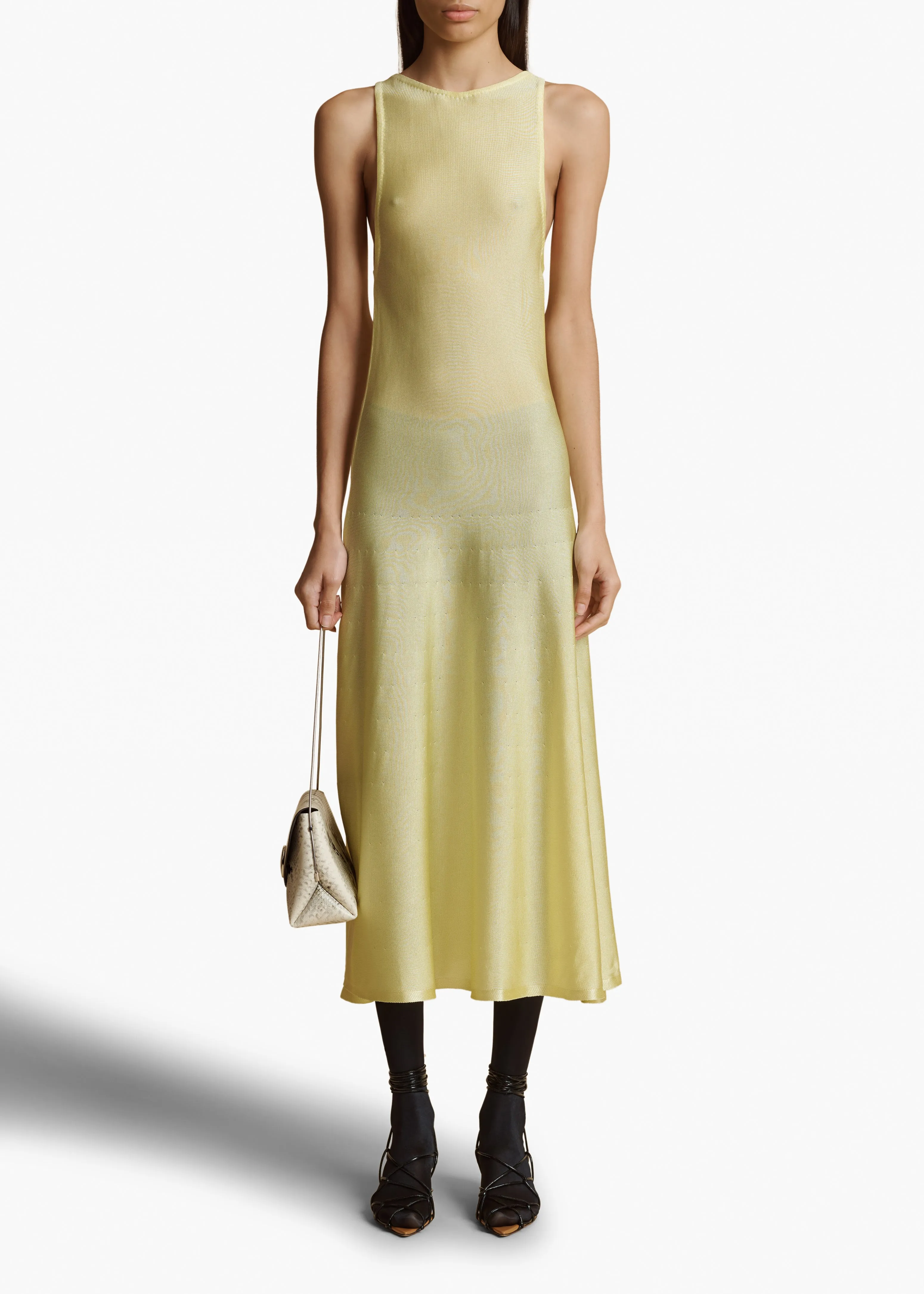 Hencil Dress in Yuzu
