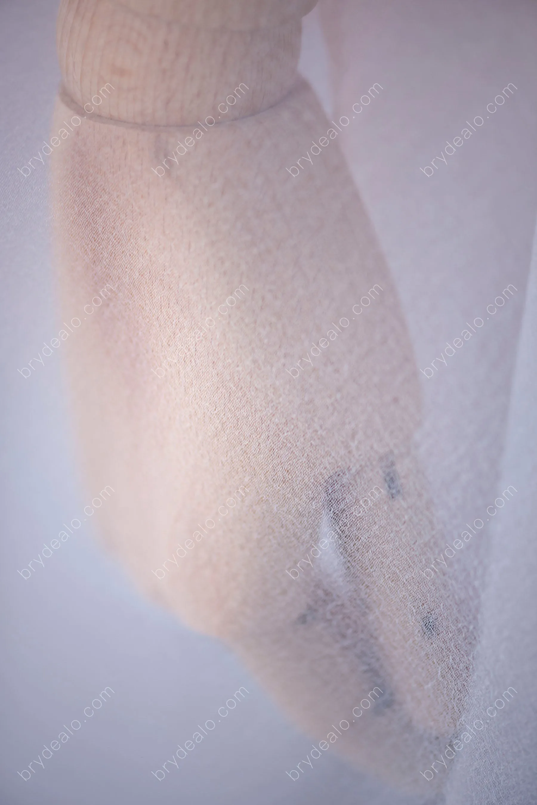 High-end Wedding Dress Textured Crepe Organza