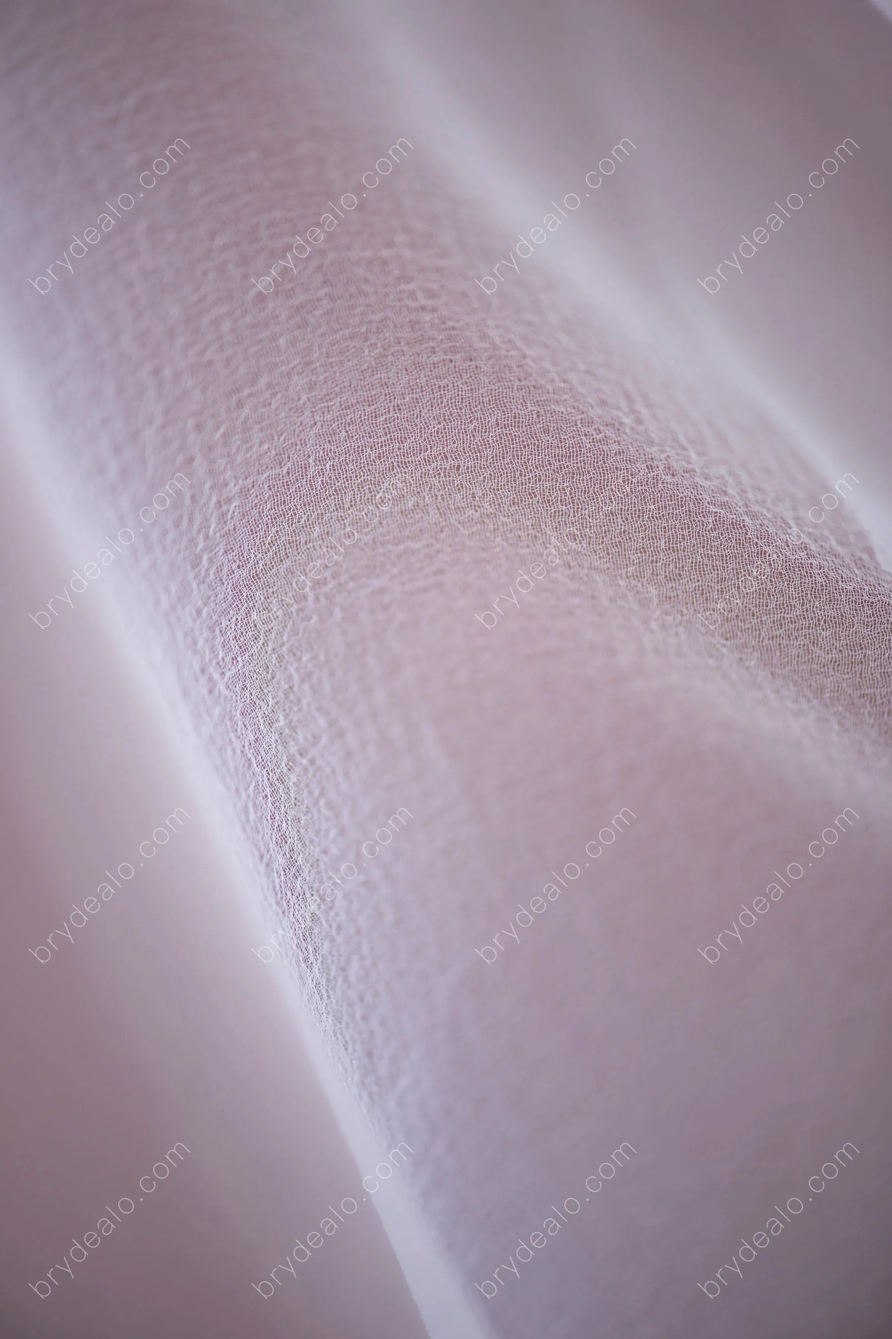 High-end Wedding Dress Textured Crepe Organza