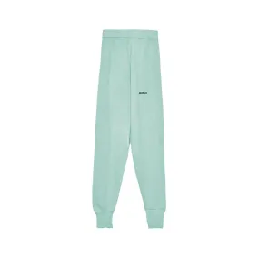 Hinnominate Mint Green Wool Blend Tracksuit Trousers