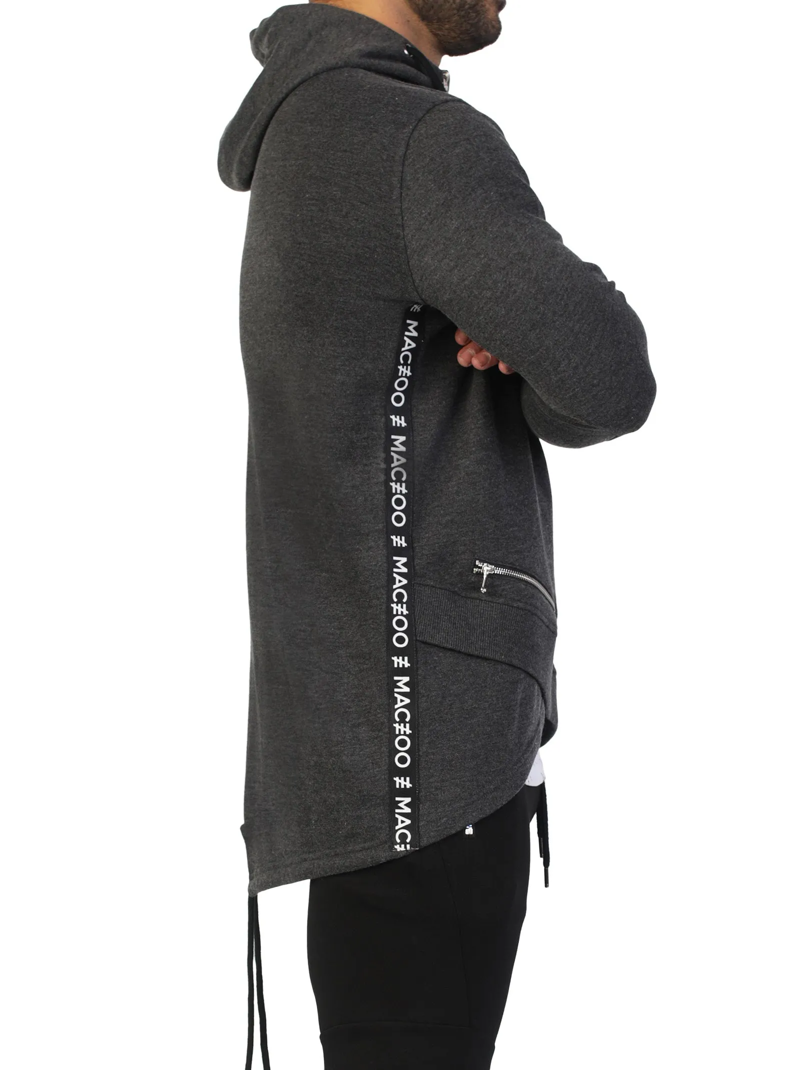 Hoodie Zipper Grey