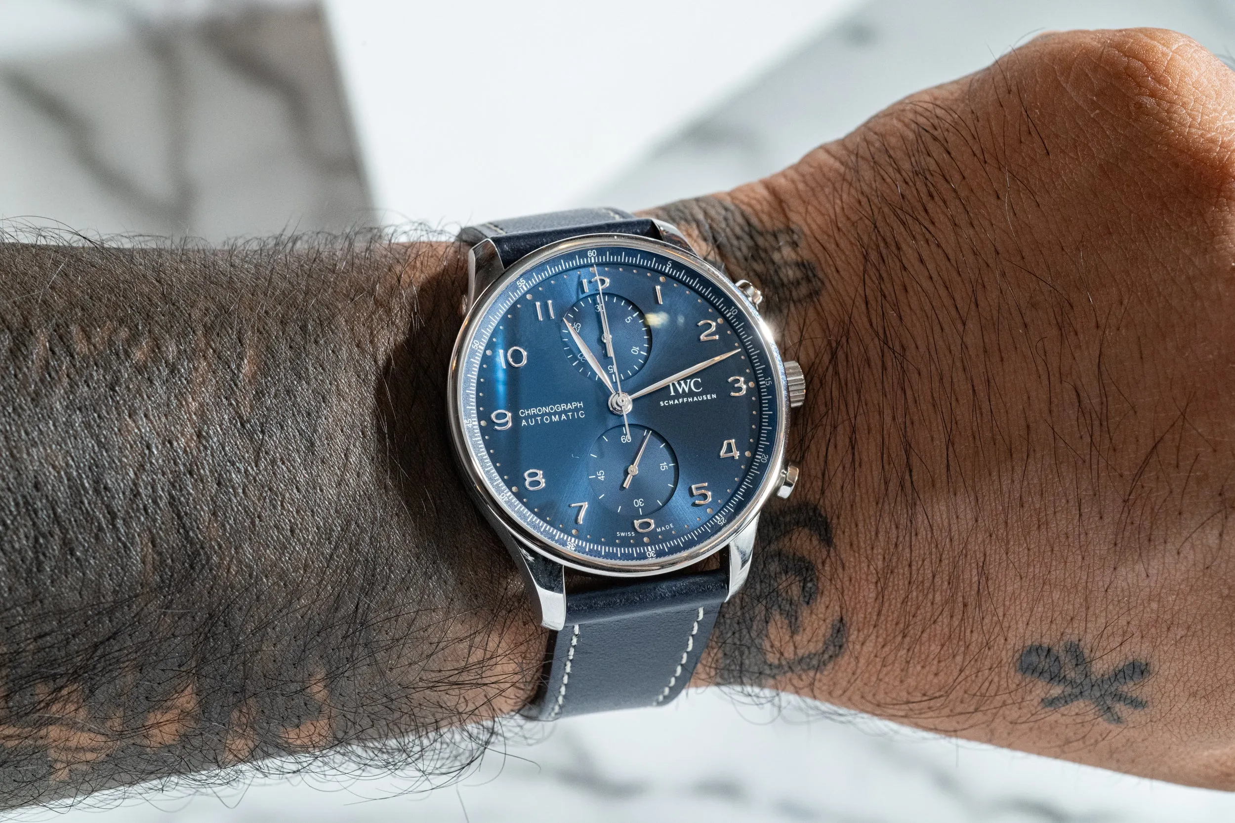 Humpback Blue Vegan Strap