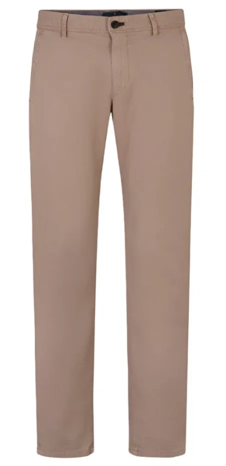 ID24154-Joop Dark Beige Matthew Cotton Trouser