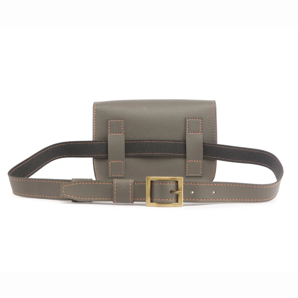 IMARS Stylish Fanny Pack Yellow For Women & Girls (Crossbody) Made With Faux Leather