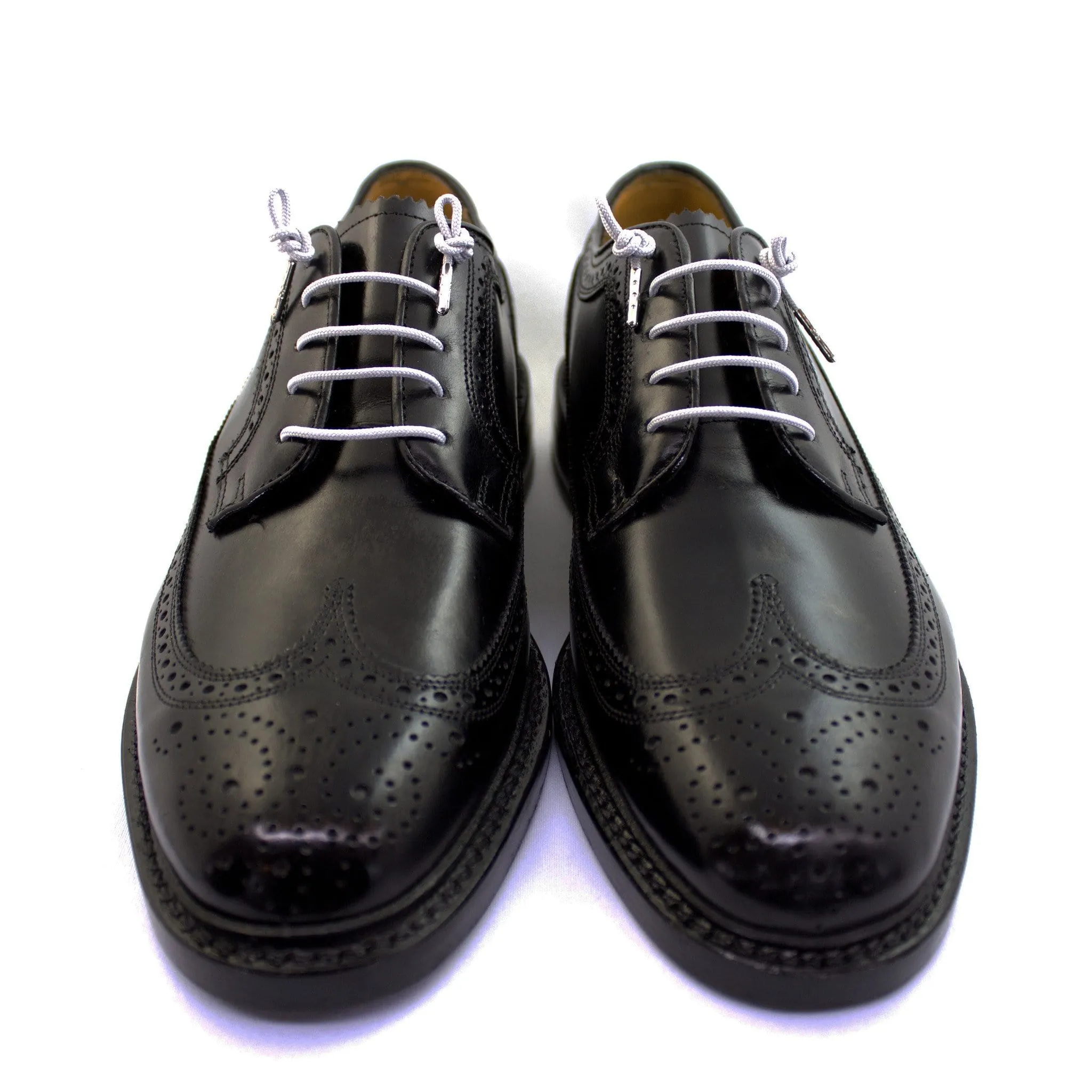 Isolar Silver Dress Shoelace (Length: 32"/81cm)