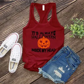 It's Always Halloween Inside My Head Women's Tank Top
