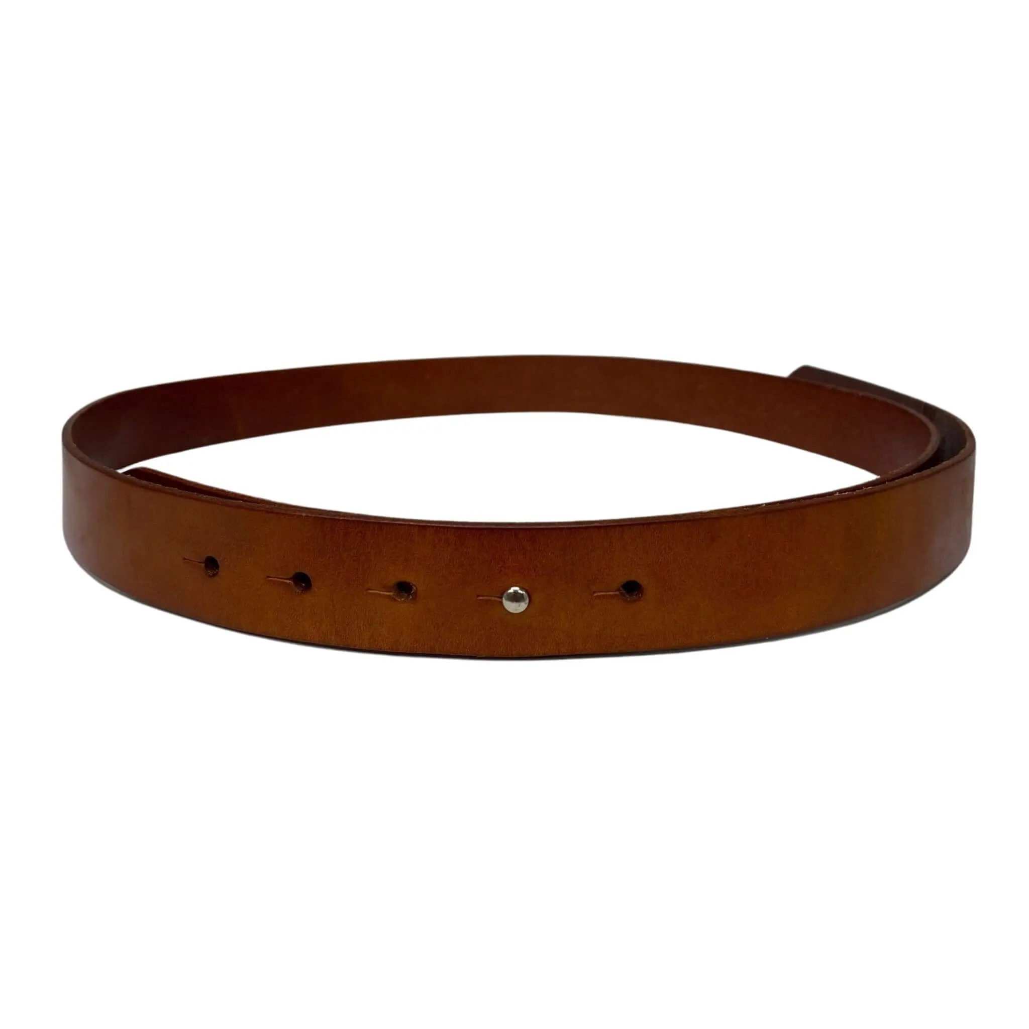 IVY - Women's Stud Closure Leather Belt
