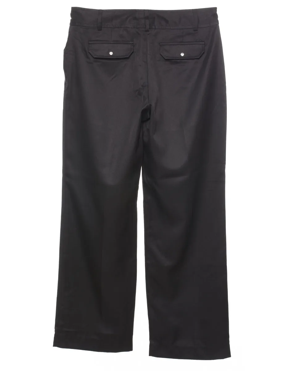 Izod Black Trousers - W31 L30