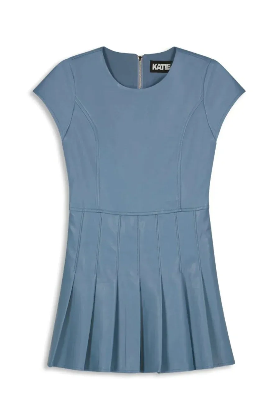 JUNIOR EDDIE VEGAN LEATHER DRESS - FINAL SALE