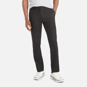 Kenneth Cole Reaction Mens Slim fit Dress Pants 34 / 30 Black Solid Stretch