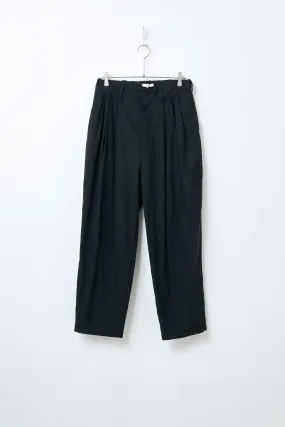 kontor / 3 PLEAT NYLON PANTS