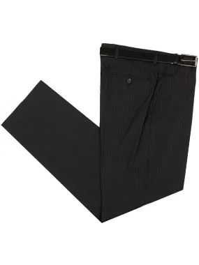 Lauren Ralph Lauren  23468P 65% Polyester/ 35% Rayon Boy's Suit Separate Pant - Stripe - Black