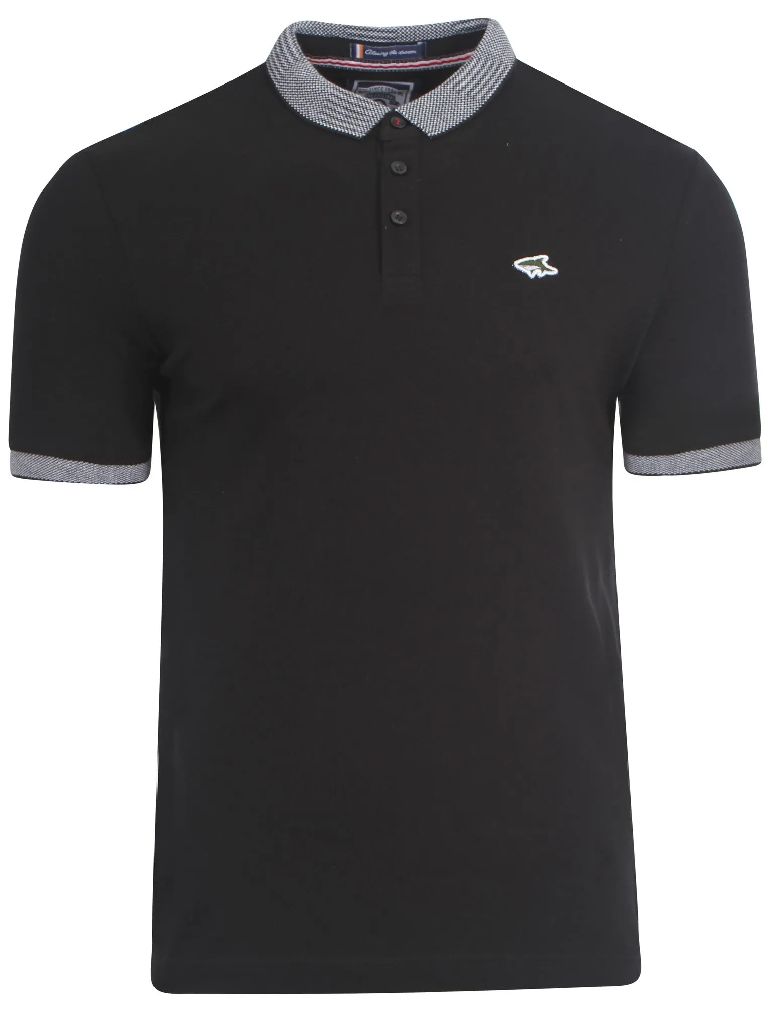 Le Shark Bantry polo shirt in black