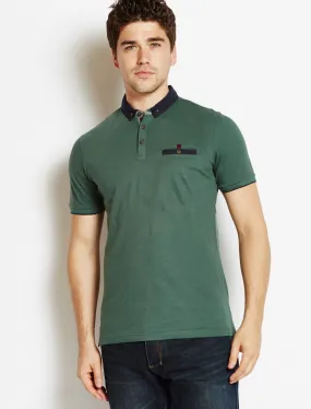 Le Shark Bramwell polo shirt in green