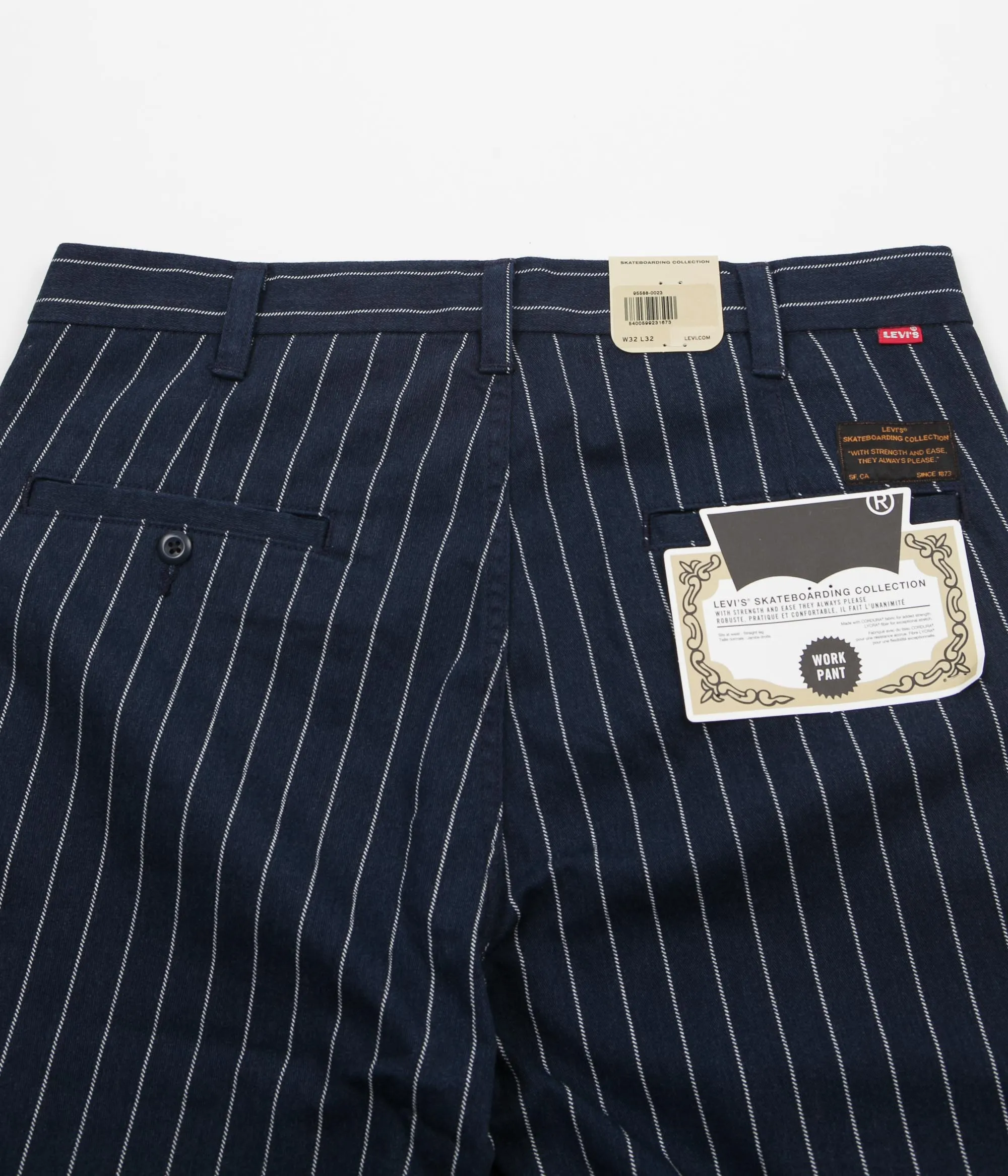 Levi'så¨ Skate Work Trousers - Pin Stripe