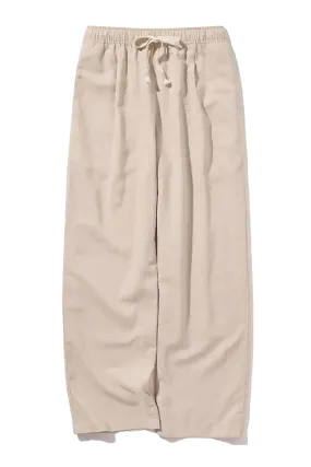Linen Blend Easy Trousers