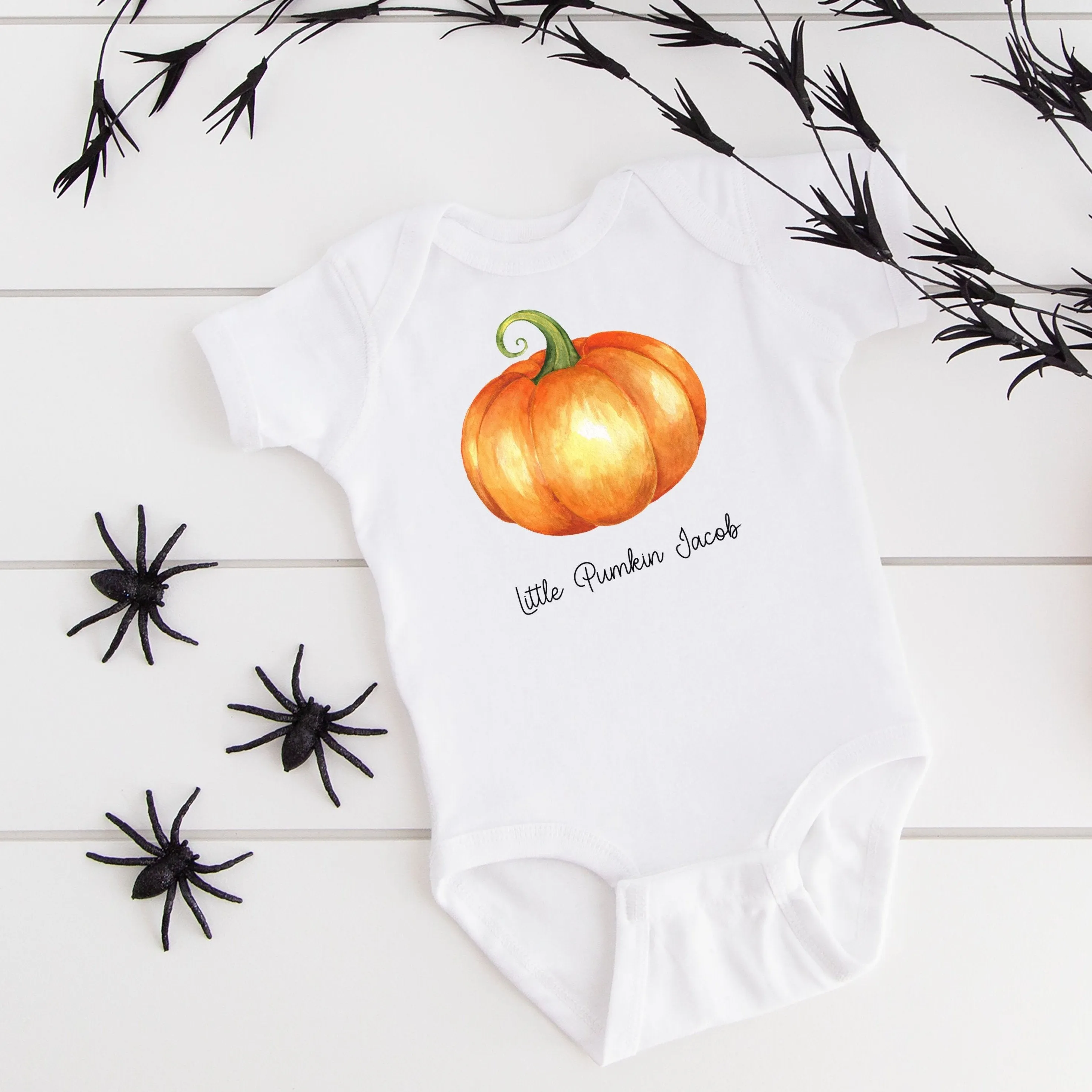 Little Pumpkin Personalised Bodysuit