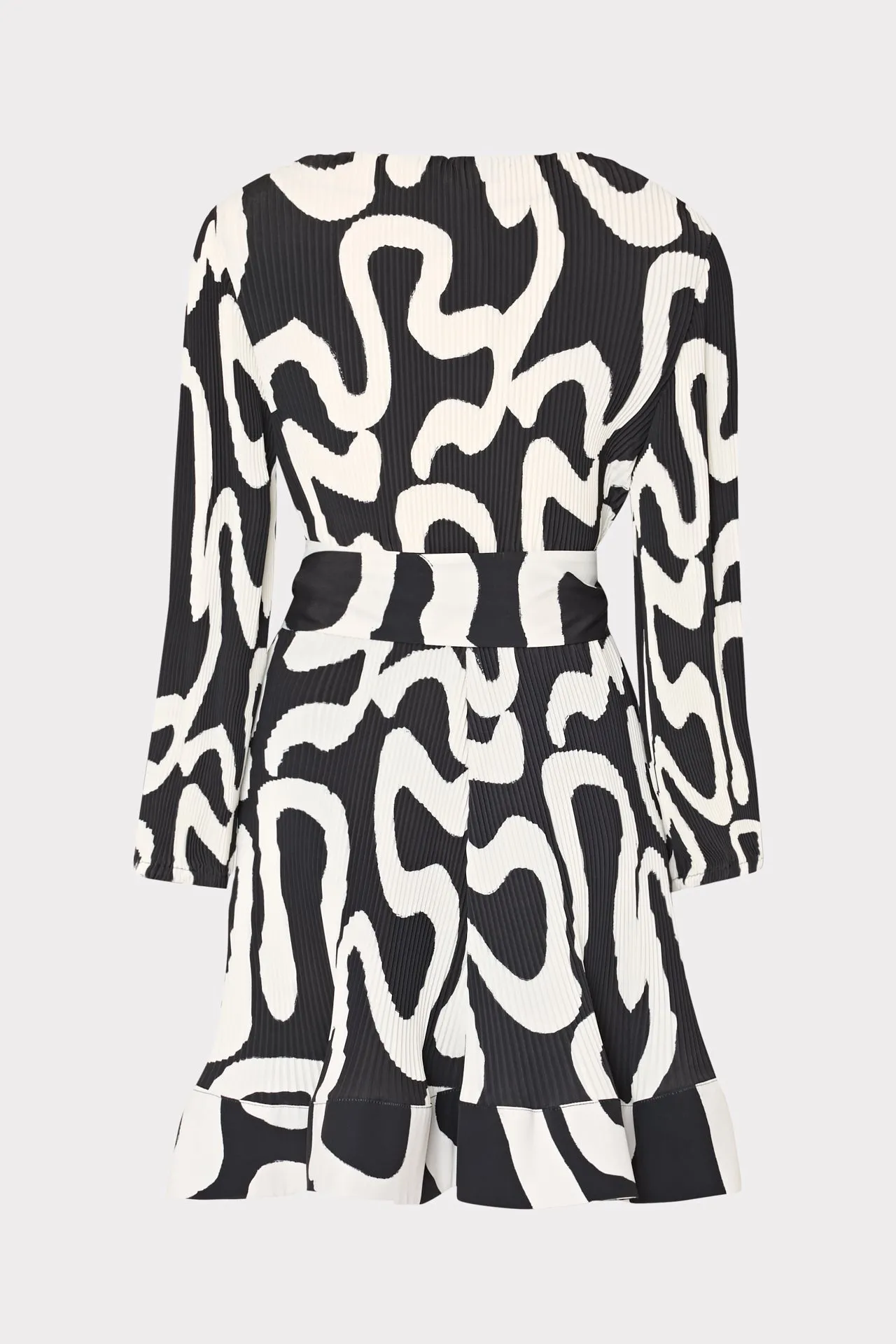 Liv Ink Swirl Pleated Dress