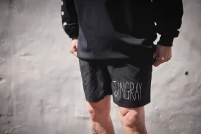 Logo nylon shorts