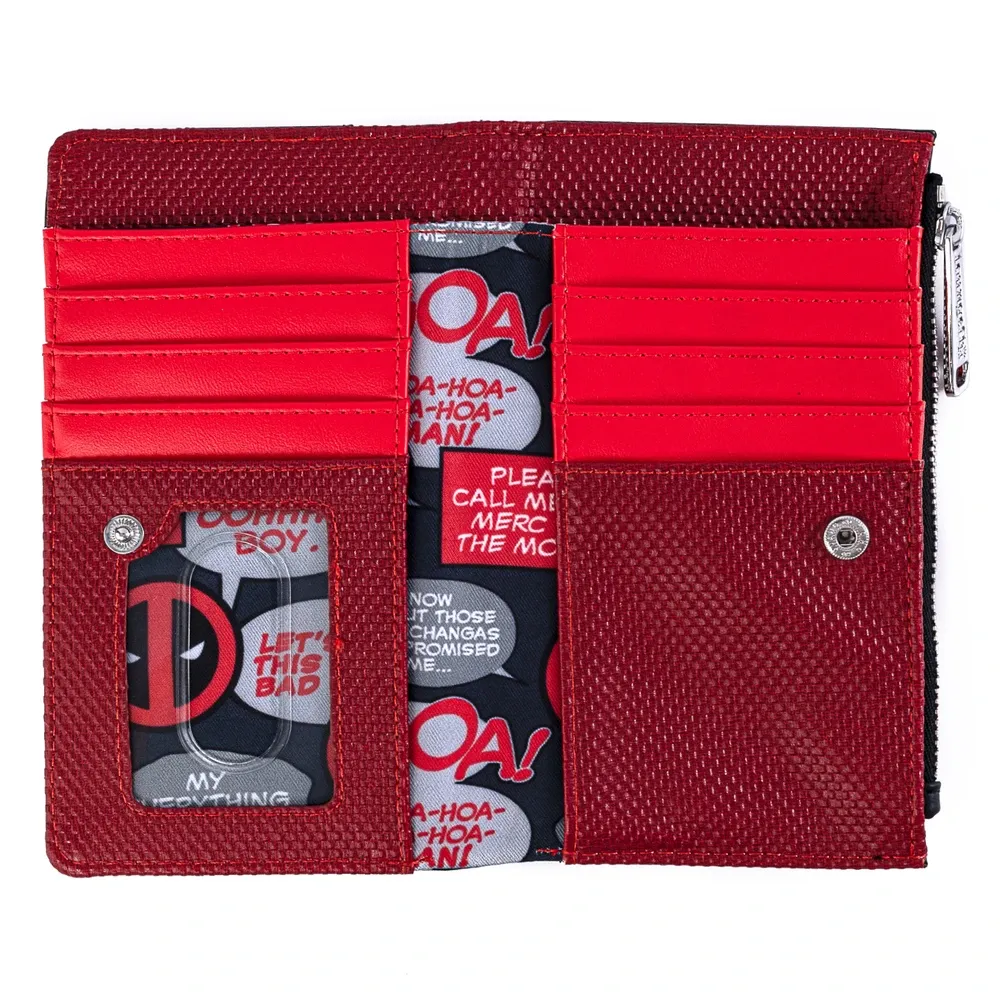 Loungefly Marvel Deadpool Merc With A Mouth Wallet
