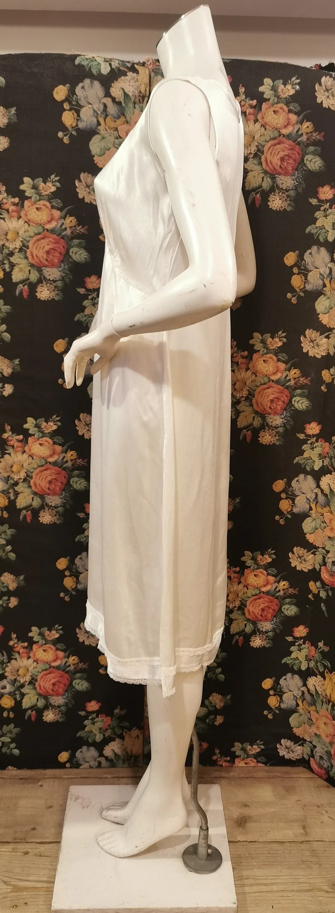 Lovely vintage white satin briefs