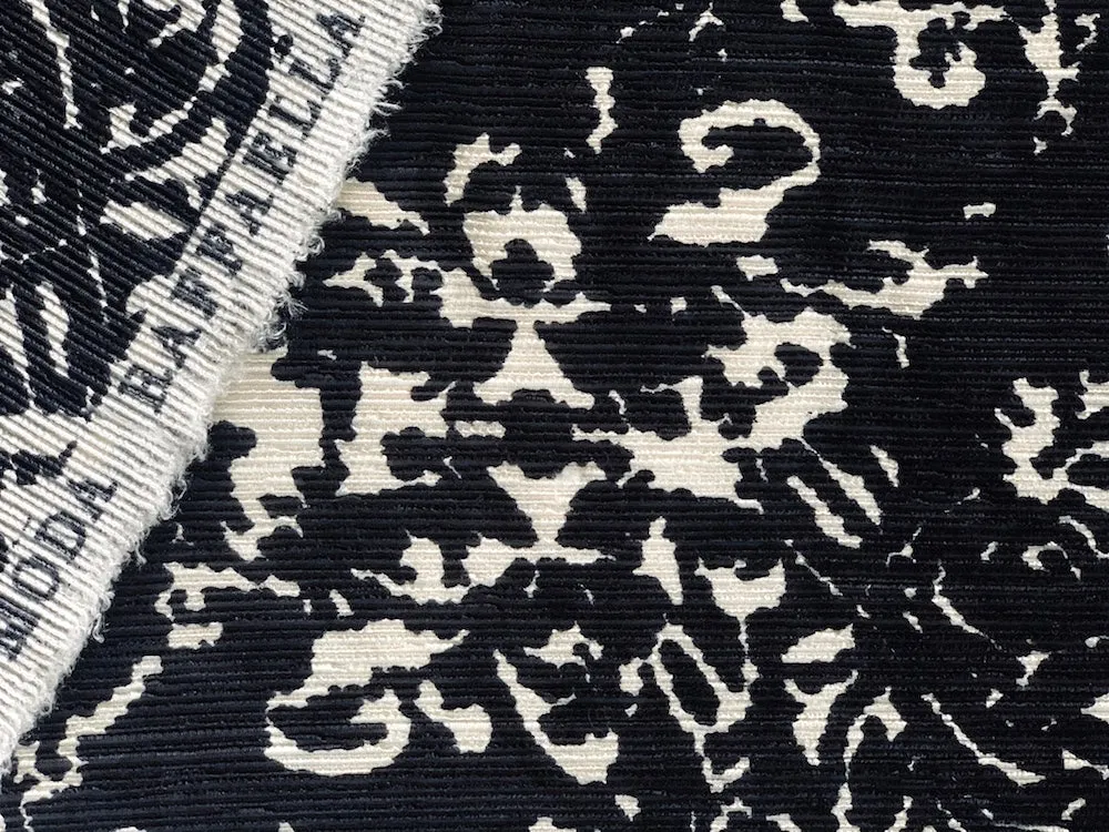Luigi Verga Elegant Mock Silk Blend Faille (Made in Italy)