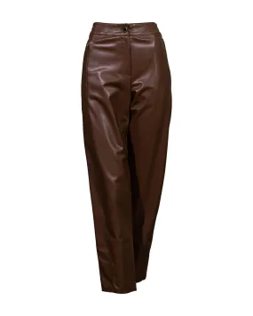 Marc Cain Vegan Leather Tappered Pants