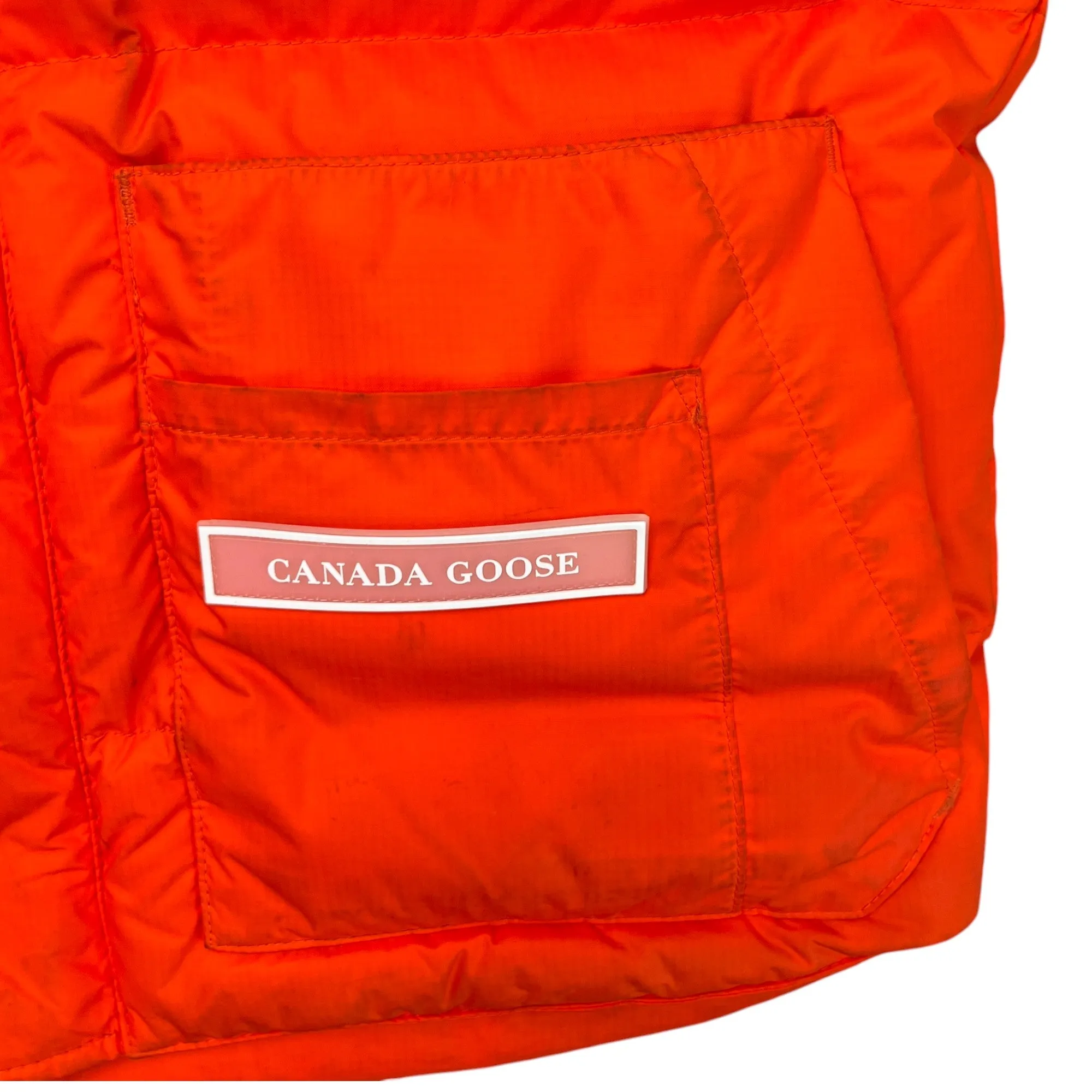 Men's Freestyle Gilet Orange Size S