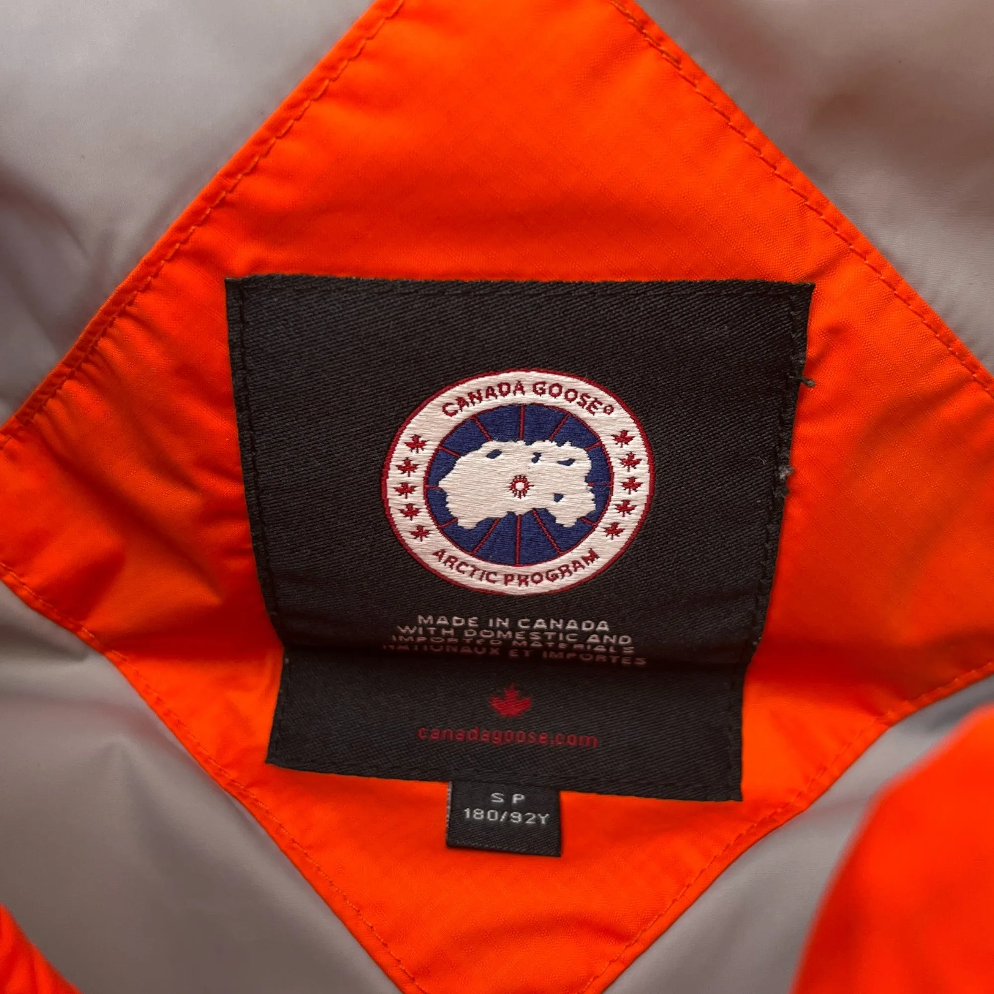 Men's Freestyle Gilet Orange Size S