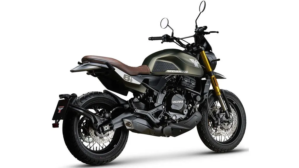 Moto Morini Seiemmezzo SCR 650cc Navy Green