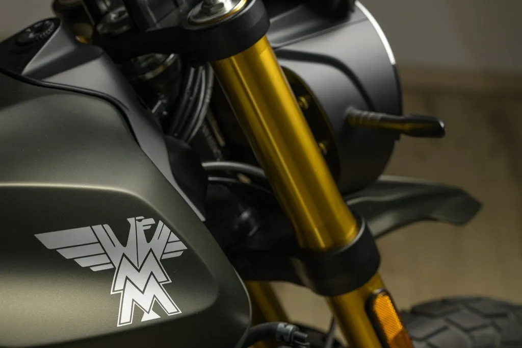 Moto Morini Seiemmezzo SCR 650cc Navy Green