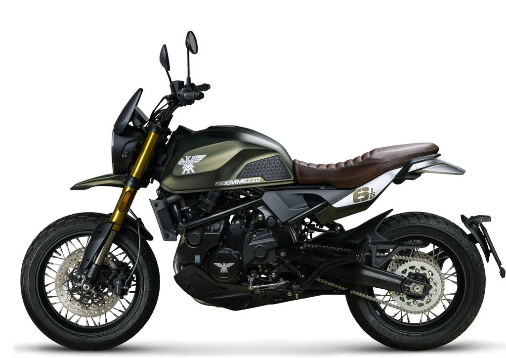 Moto Morini Seiemmezzo SCR 650cc Navy Green