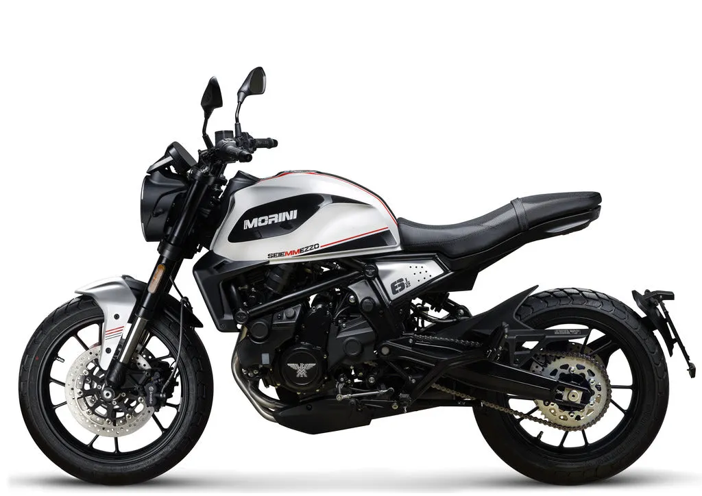 Moto Morini Seiemmezzo STR 650cc Starlight White