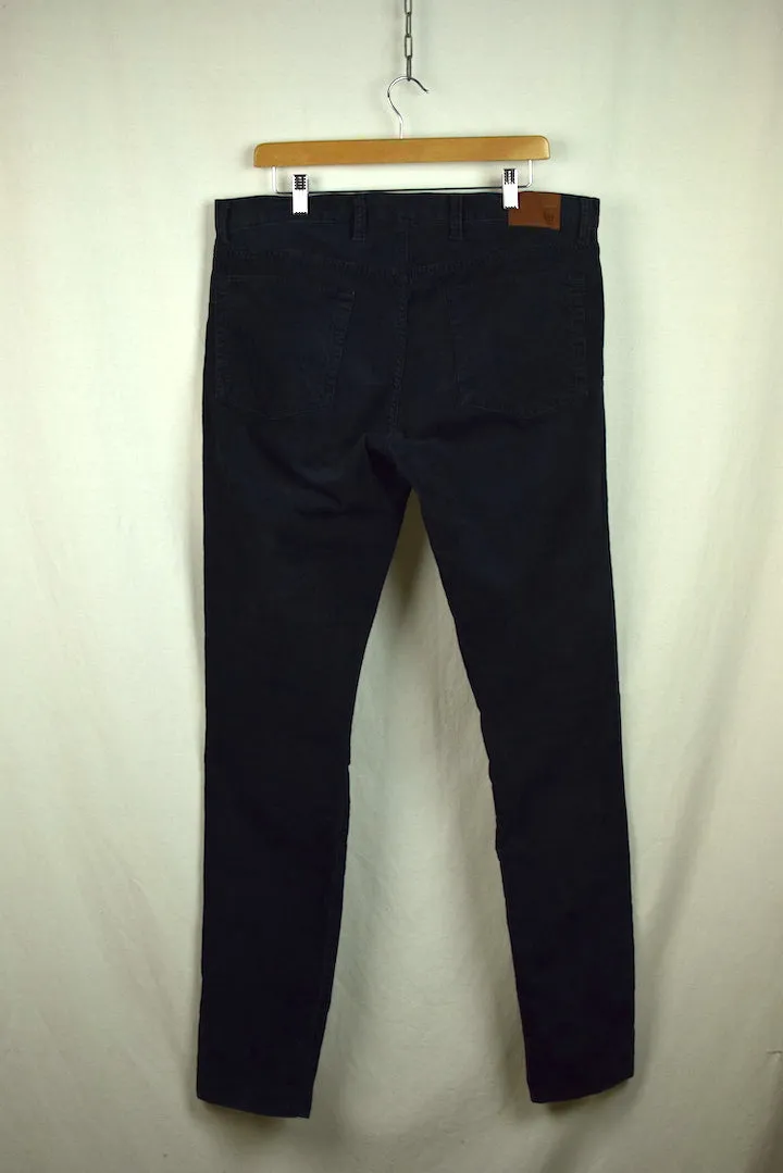Navy Corduroy Pants