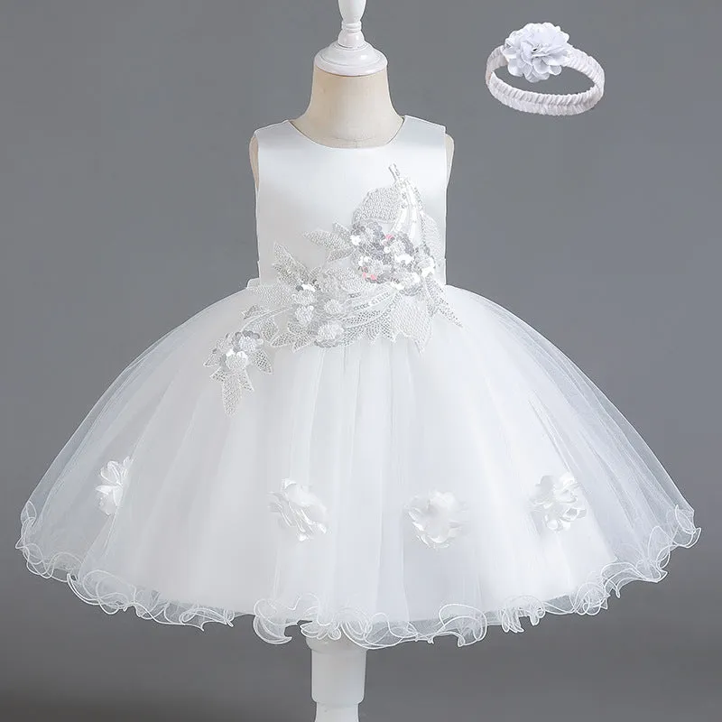 New Girls' High-end Sleeveless Dress