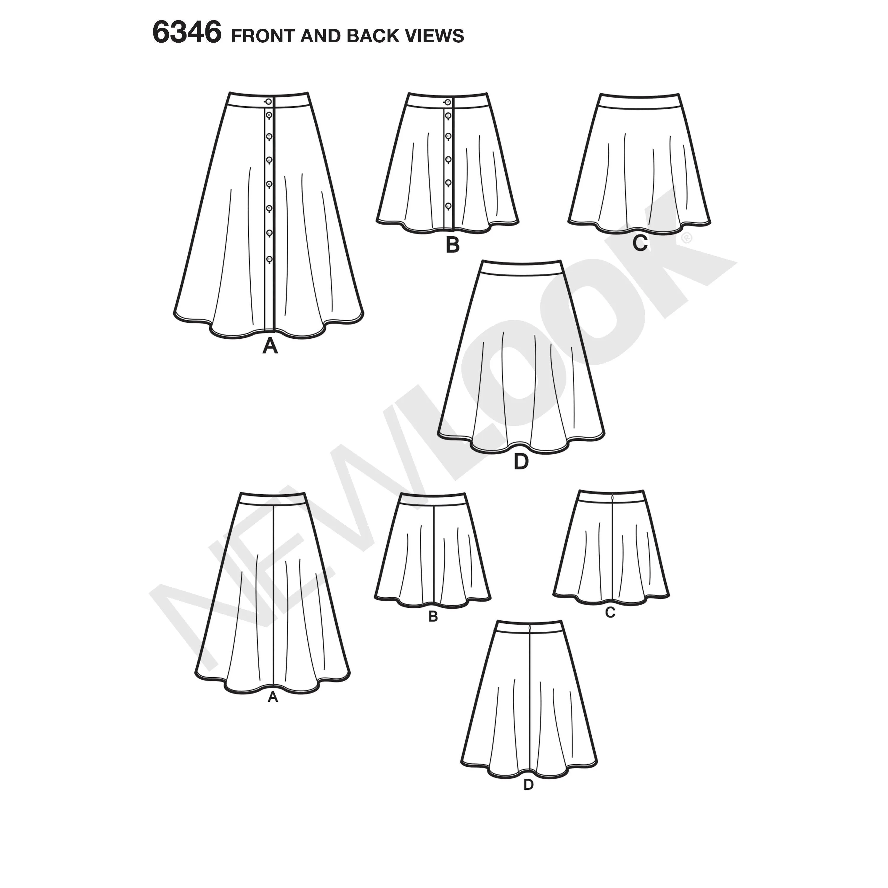New Look Sewing Pattern 6346
