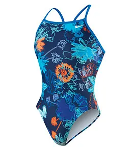 NIKE SWIM Floral Burst Ink Floral Lingerie Tank