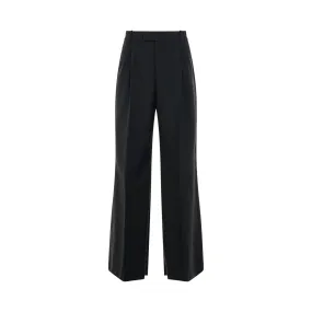 Oversized Tailored Baggy Pants in Black