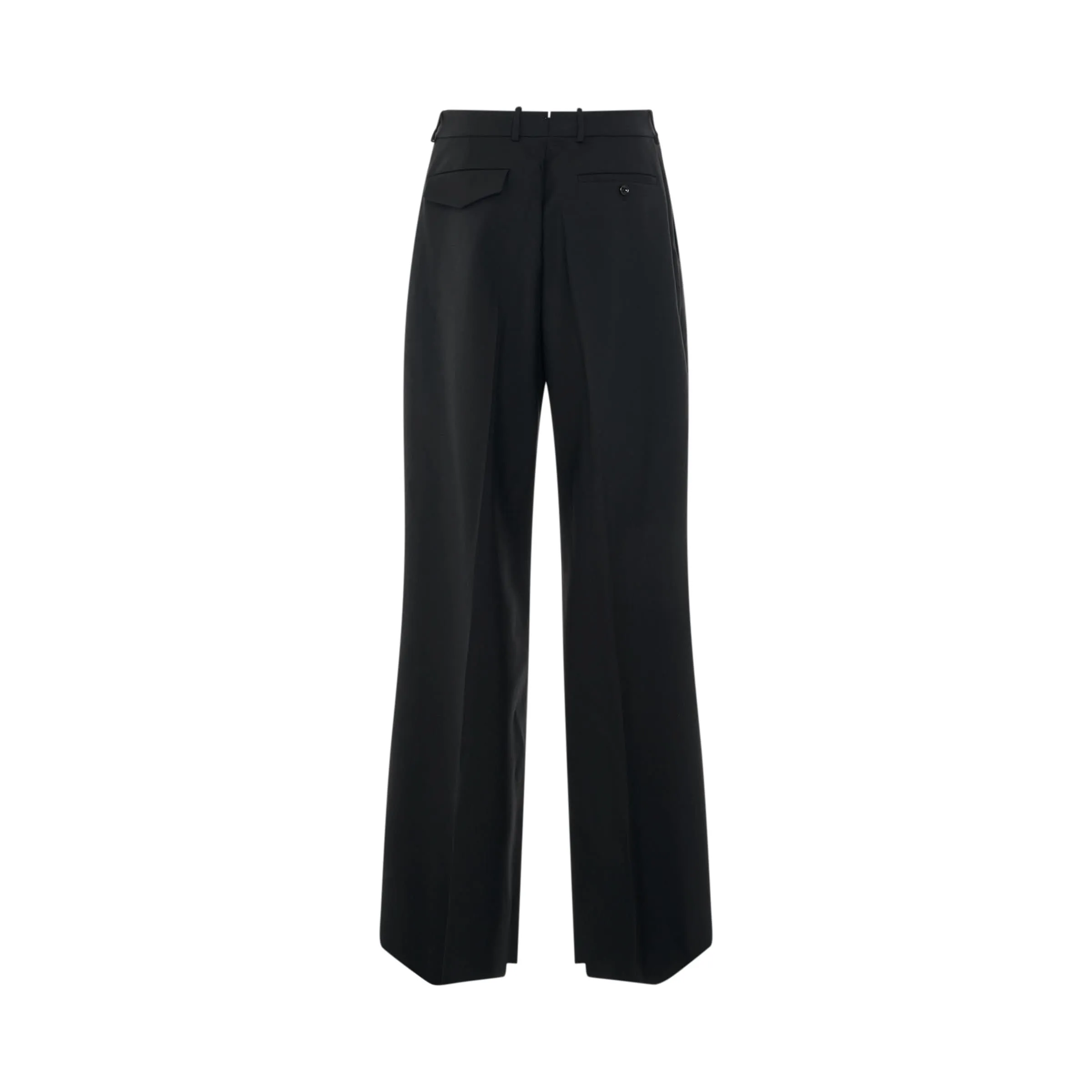 Oversized Tailored Baggy Pants in Black