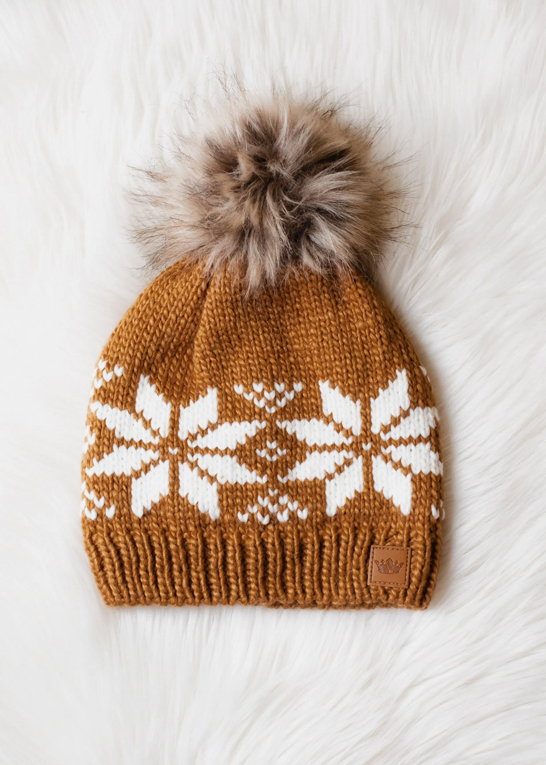 Panache Snowflake Knit Hat