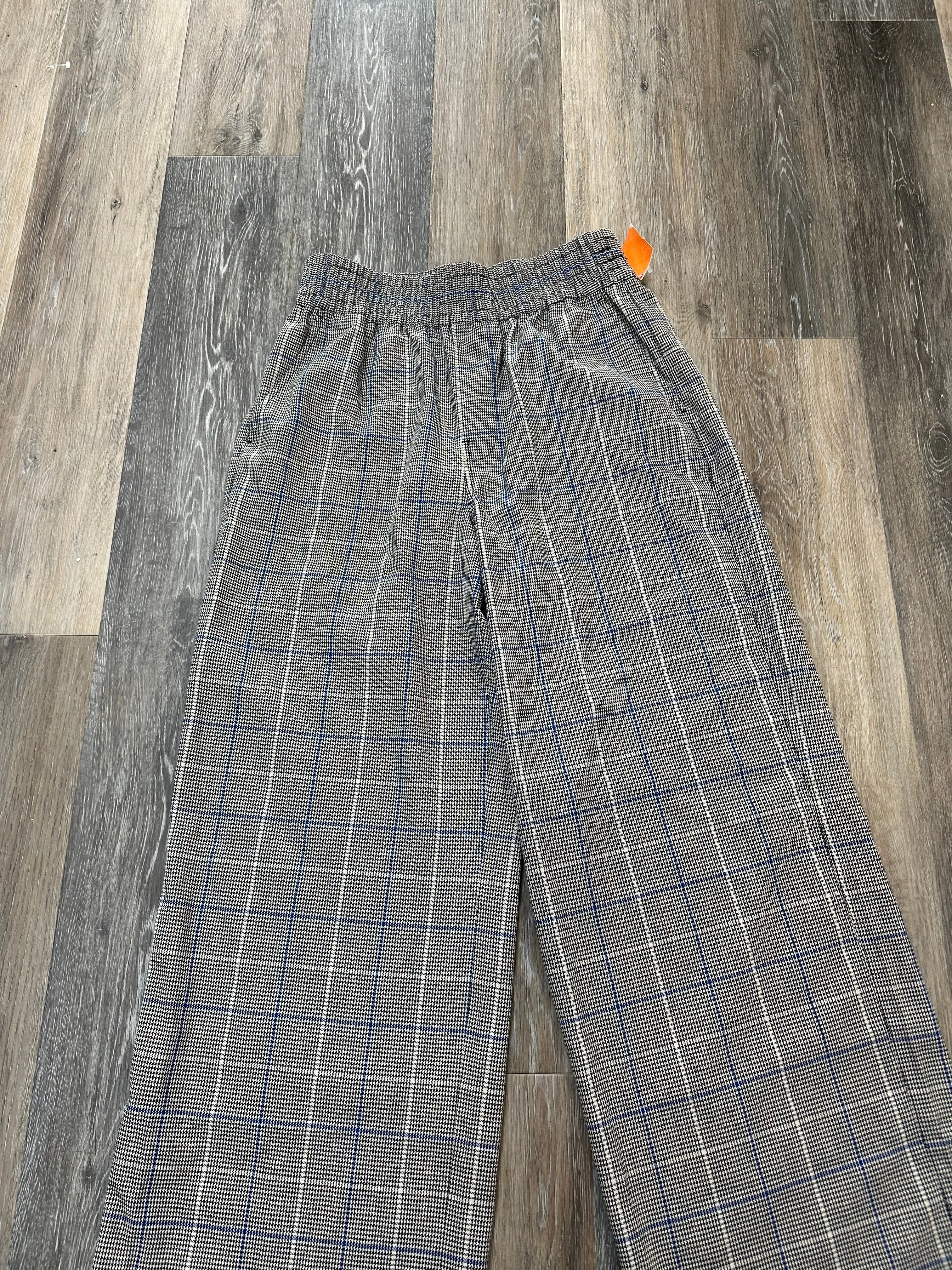 Pants Dress By Madewell In Plaid Pattern, Size: S